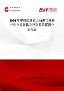 2026年中國隱藏式主動進氣格柵行業市場規模及投資前景預測分析報告