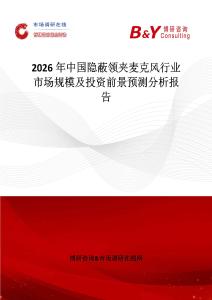 2026年中國隱蔽領(lǐng)夾麥克風行業(yè)市場規(guī)模及投資前景預(yù)測分析報告