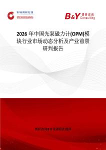 2026年中國光泵磁力計(OPM)模塊行業市場動態分析及產業前景研判報告