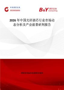 2026年中國光釬插芯行業(yè)市場動態(tài)分析及產業(yè)前景研判報告