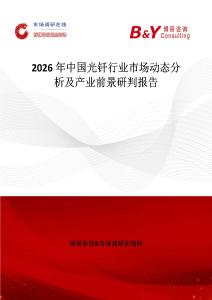 2026年中國光釬行業(yè)市場動態(tài)分析及產業(yè)前景研判報告