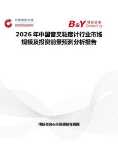 2026年中國音叉粘度計行業市場規模及投資前景預測分析報告