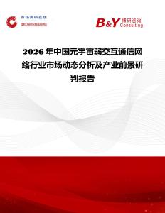 2026年中國元宇宙弱交互通信網絡行業市場動態分析及產業前景研判報告