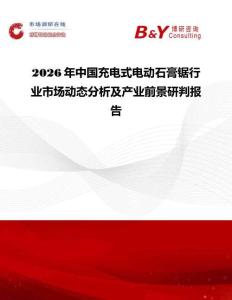 2026年中國充電式電動石膏鋸行業市場動態分析及產業前景研判報告