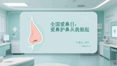 全國(guó)愛(ài)鼻日：愛(ài)鼻護(hù)鼻從我做起