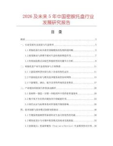 2026及未來5年中國密胺托盤行業(yè)發(fā)展研究報告