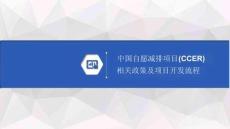 【專家】中國自愿減排項目(CCER)相關政策及項目開發(fā)流程
