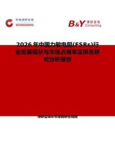 2026年中國力敏電阻(FSRs)行業(yè)發(fā)展現(xiàn)狀與市場占有率及排名研究分析報告