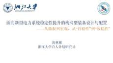 面向新型電力系統(tǒng)穩(wěn)定性提升的構(gòu)網(wǎng)型裝備設(shè)計與配置