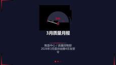 3月質(zhì)量月報(bào)