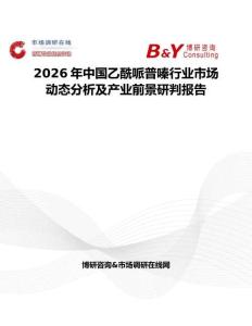 2026年中國乙酰哌普嗪行業市場動態分析及產業前景研判報告