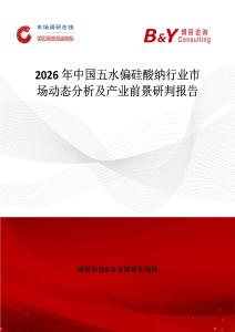 2026年中國五水偏硅酸納行業(yè)市場動態(tài)分析及產(chǎn)業(yè)前景研判報告
