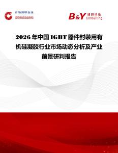 2026年中國IGBT器件封裝用有機(jī)硅凝膠行業(yè)市場動態(tài)分析及產(chǎn)業(yè)前景研判報告