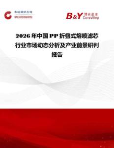 2026年中国PP折叠式熔喷滤芯行业市场动态分析及产业前景研判报告