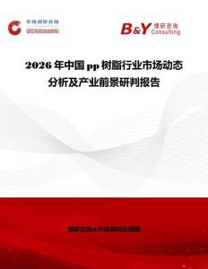 2026年中国pp树脂行业市场动态分析及产业前景研判报告