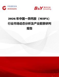 2026年中國(guó)一異丙胺（MIPA）行業(yè)市場(chǎng)動(dòng)態(tài)分析及產(chǎn)業(yè)前景研判報(bào)告