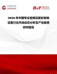 2026年中國專業音頻設備和音響設備行業市場動態分析及產業前景研判報告