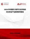 2026年中國樂卡地平行業市場動態分析及產業前景研判報告