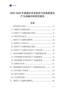 2025-2030年滲碳爐企業(yè)制定與實(shí)施新質(zhì)生產(chǎn)力戰(zhàn)略分析研究報(bào)告