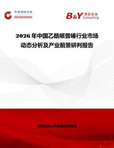 2026年中國乙酰哌普嗪行業(yè)市場動態(tài)分析及產(chǎn)業(yè)前景研判報告