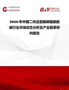 2026年中國(guó)二肉豆蔻酰磷脂酰膽堿行業(yè)市場(chǎng)動(dòng)態(tài)分析及產(chǎn)業(yè)前景研判報(bào)告
