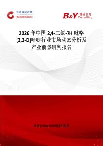 2026年中國(guó)24-二氯-7H吡咯[23-D]嘧啶行業(yè)市場(chǎng)動(dòng)態(tài)分析及產(chǎn)業(yè)前景研判報(bào)告