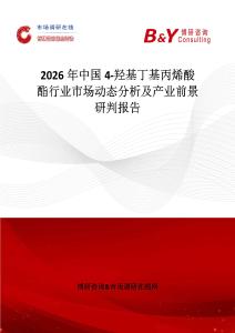 2026年中國4-羥基丁基丙烯酸酯行業市場動態分析及產業前景研判報告