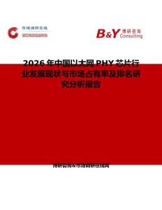 2026年中國以太網PHY芯片行業發展現狀與市場占有率及排名研究分析報告