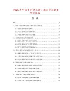 2025年中國多用途樂趣小推車市場調(diào)查研究報(bào)告