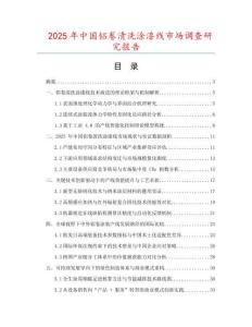 2025年中國(guó)鋁卷清洗涂漆線市場(chǎng)調(diào)查研究報(bào)告