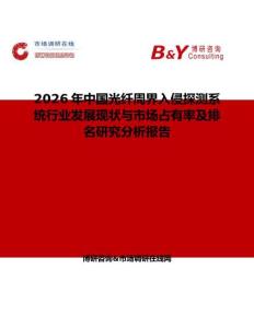 2026年中國光纖周界入侵探測系統行業發展現狀與市場占有率及排名研究分析報告