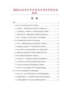 2026及未來5年月琴項目投資價值分析報告
