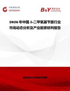 2026年中国5-二甲氧基苄胺行业市场动态分析及产业前景研判报告