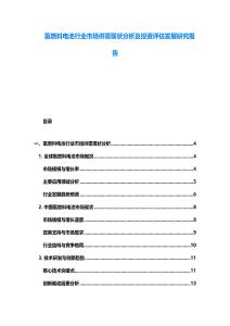 氫燃料電池行業(yè)市場供需現(xiàn)狀分析及投資評估發(fā)展研究報告