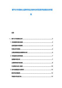 暖氣片市場核心品牌市場占有率分析投資評估規(guī)劃分析報(bào)告