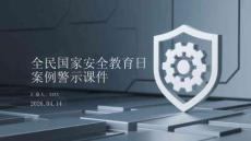 全民國家安全教育日案例警示課件
