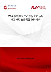 2026年中國(guó)間二乙苯行業(yè)市場(chǎng)規(guī)模及投資前景預(yù)測(cè)分析報(bào)告