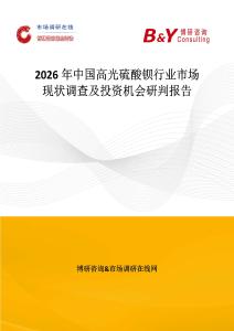 2026年中国高光硫酸钡行业市场现状调查及投资机会研判报告