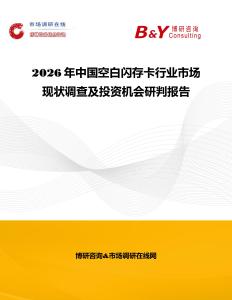2026年中國空白閃存卡行業(yè)市場現(xiàn)狀調(diào)查及投資機(jī)會研判報告
