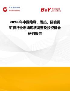 2026年中國絕緣、隔熱、隔音用礦棉行業(yè)市場現(xiàn)狀調(diào)查及投資機會研判報告