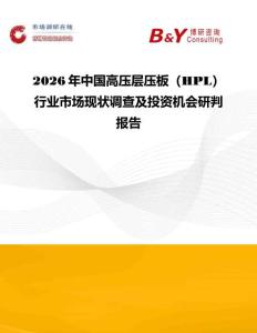 2026年中国高压层压板（HPL）行业市场现状调查及投资机会研判报告