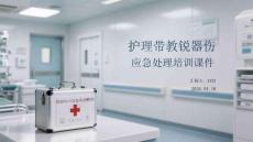 護理帶教銳器傷應(yīng)急處理培訓課件