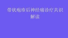 帶狀皰疹后神經(jīng)痛診療共識(shí)解讀2026