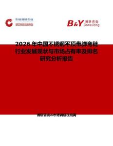 2026年中國不銹鋼平頂帶腳彎鏈行業發展現狀與市場占有率及排名研究分析報告