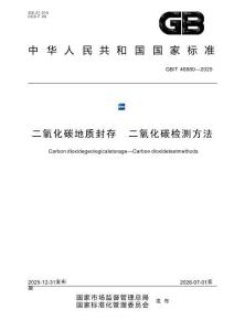 二氧化碳地質封存 二氧化碳檢測方法