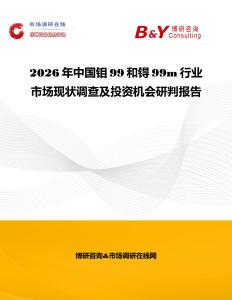 2026年中國鉬99和锝99m行業市場現狀調查及投資機會研判報告