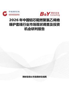 2026年中國鋁芯阻燃聚氯乙烯絕緣護套線行業市場現狀調查及投資機會研判報告