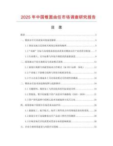 2025年中國錐面由任市場調查研究報告