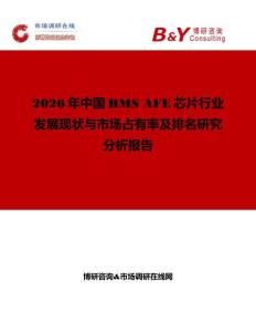 2026年中國BMS AFE芯片行業發展現狀與市場占有率及排名研究分析報告