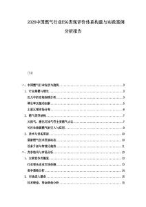 2026中国燃气行业ESG表现评价体系构建与实践案例分析报告